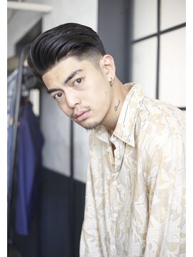 グルーマーズトウキョウ(GROOMER/S TOKYO) バーバースタイル 【 フェード ポンパドール バーバーカット 】