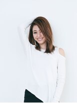 ソーホー ニューヨーク シズオカ(SOHO newyork SHIZUOKA)&nbsp;大人かわいい耳かけ無造作ミディ