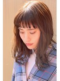 〈THREE〉色っぽゆるふわニュアンスウェーブ