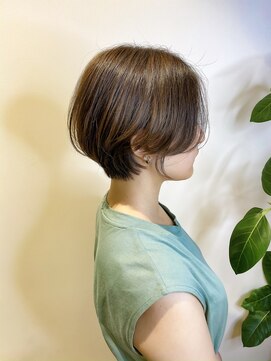 ロンド ブランシュ 錦糸町北口(Lond blanche) 夏の耳掛けイメチェンショートボブ