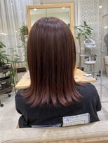ヘアーズ 住吉店(HAIRZ)&nbsp;《HAIRZ》大岩真弓☆秋にピッタリ(^^)カシスピンクで素敵女子