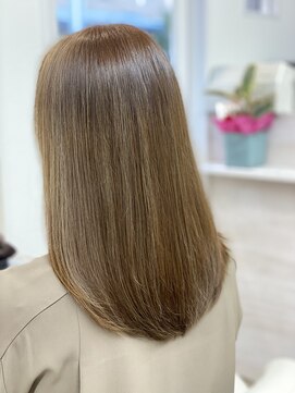 シャルム(Charme) セミロング/ベージュ