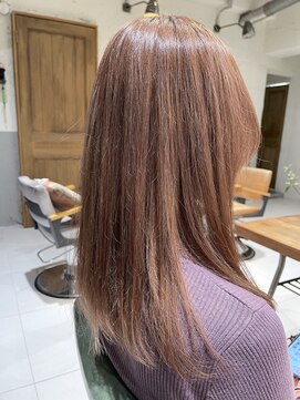 スタジオ ノル(studio noll) 【新宿 studio noll. 】ロング×ピンクベージュ