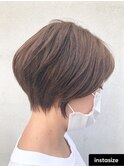 【店長中森が提案】乾かすだけで決まる☆大人ショート＊＊