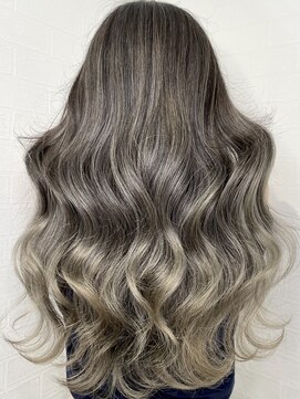 ユートピア(U topia) バレイヤージュ/シルバーカラー/ホワイトアッシュ