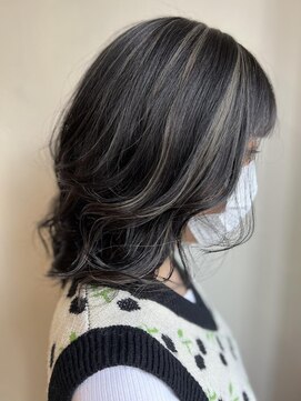 ブローチ プラス アイプロ 栄(Brooch+iPro) リバースカール×お洒落ハイライト