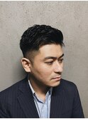 フェード×くせ毛パーマ 浜松町/ヒロ銀座/理容室