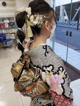 フリージュア(FREEJUA) [FREEJUA/北上尾]成人式×紐アレンジ2