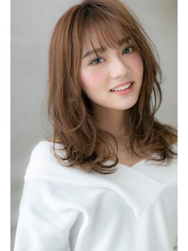 カバーヘア ブリス 戸田公園西口店(COVER HAIR bliss) □シースルーバング大人フェミニン204-3★戸田公園20代30代40代