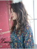 ロング×ピンクベージュカラー[上野,上野,上野,上野駅,上野,上野