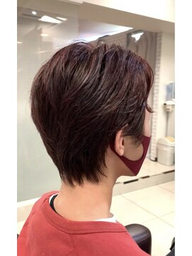 ヌクモリオーガニック(NUKUMORI organic) 暖色系のメンズハンサムショート