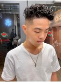 バーバー 刈り上げショート/アップバング/フェードカット