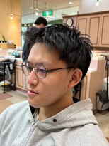 アポロカットステージ 相模大野店&nbsp;アップバング/ツーブロックマッシュ<理容室>[メンズ/相模大野]