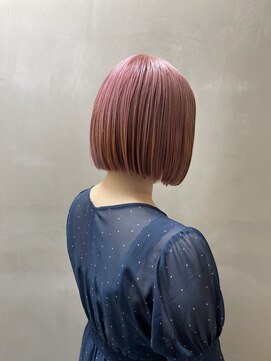 キジ(KIJI) ピンクヘア　※ブリーチ詳細はブログまで