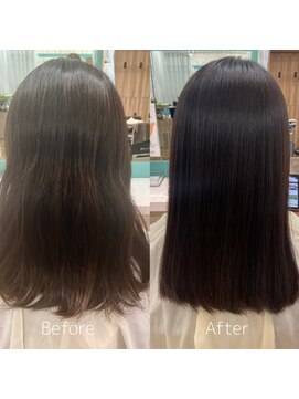 リンダ 室見店(LINDA) 【髪質改善縮毛矯正】美革ストレート