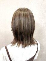 アリー 新百合ヶ丘店(ally)&nbsp;切りっぱなしロブ×シークレットハイライト