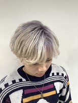 コワファーストナガサキシャンプーボーイ(COIFF1RST NAGASAKI SHAMPOO BOY)&nbsp;長崎 ルーツカラー ラベンダー×ホワイトブロンド