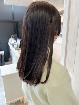 キャアリー(Caary) 福山人気酸性ストレート艶髪美髪姫カット顔周り小顔ヘア10代20代