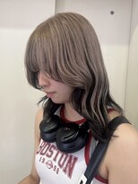 ロア 福岡天神本店(LORE) ダブルカラーベージュカラーケアブリーチカラーハイトーンカラー