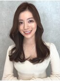 髪質改善/縮毛矯正×韓国風小顔に見えるレイヤーカット[銀座]