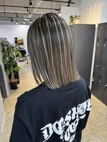 メリー オオサカ(Merly Osaka)&nbsp;contrast greige balayage