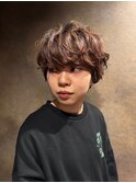 ピンクブラウン・ショート