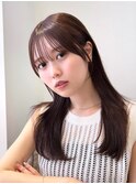 レイヤーカット/前髪カット/くびれヘア/ウエットヘア/髪質改善