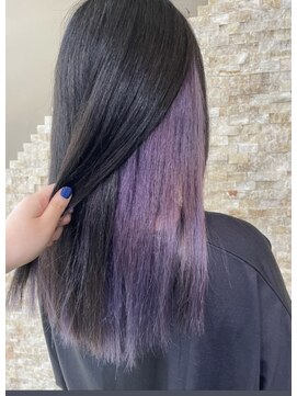 テイス 新宿(TACE) パープルインナー[ネビージュ/黒髪/小顔/新宿]