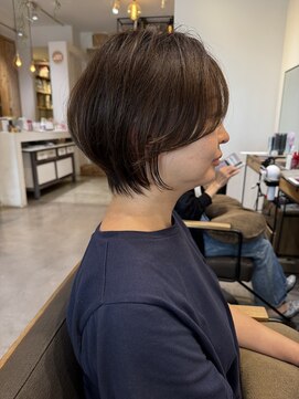 マハロ(MAHALO) 小顔ショート【ひばりヶ丘/ショート/ショートボブ/前髪カット】