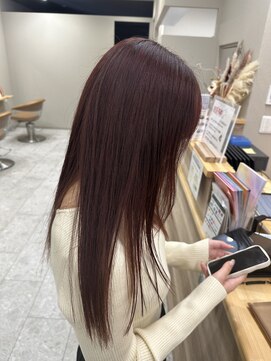 シカ 神戸三宮元町店(Cica) 神戸　三ノ宮　元町　髪質改善　 透明感カラー