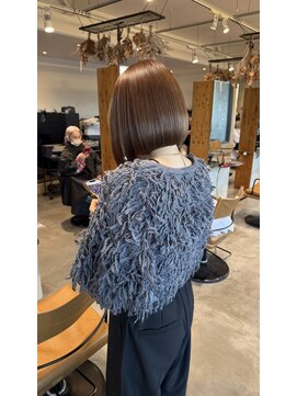 ヤテ(yate') ブリーチなしダブルカラー　ブラウンカラー