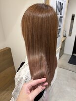 ナンバースリー 綱島店(Number Three) 髪質改善/“艶髪”ストレート【Number Three綱島】