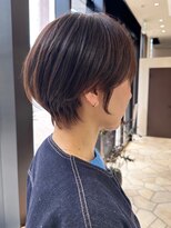 ジアン バイ ミルボン 西宮ガーデンズプラス(GIEN by milbon)&nbsp;大人女性向けショート/くびれショート/オリーブベージュ