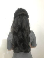 ヘアセットサロン クリアリティ(clarity) サイドまとめハーフアップ