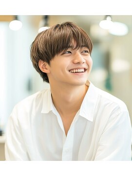 メンズ ルシードスタイル アウラ 松戸市五香(LUCIDO STYLE Aura) マッシュ【五香#メンズカット#＜理容室＞#ブリーチ#眉毛】