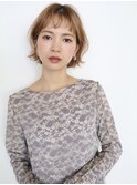 レイヤーショートボブ