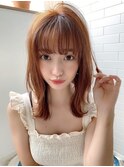＃イメチェン外ハネボブ美髪ワイドバング