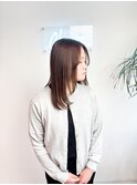 顔まわりレイヤースタイル
