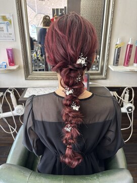 グラス 春吉1号店(glass) ボリューム満点編みおろし