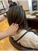 ハイライトでおしゃれに◎重く魅せない軽やかボブ/ブリーチ
