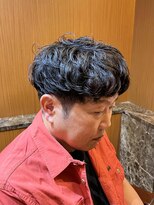 ヘアモード キクチ 銀座店&nbsp;銀座　理容室　ニュアンスパーマ　ナチュラルパーマ