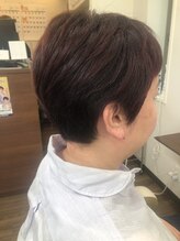美容室 アンジェ(Ange) ベリーショート☆マニキュアピンク