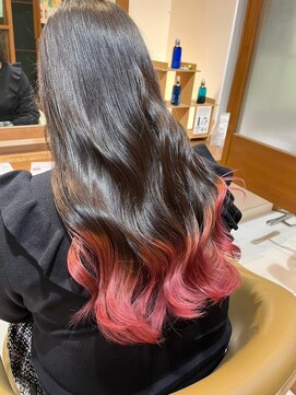 エプリ(epris) チェリーピンクグラデーション