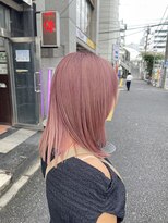 ビューティーガレージ カワゴエ(Beauty Garage Kawagoe)&nbsp;【森田限定】１ブリーチで作るピンクベージュ