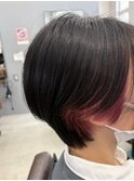ショート×イヤリングカラー