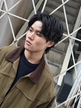 メロウ 神戸三宮(mellow) ツイストスパイラル /緩めパーマ /簡単セット /モテ髪