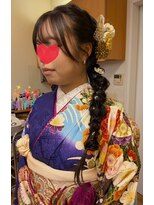 ハーモニー(Harmony) 編みおろしヘアー