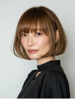 ビフィーノ リルネ(Bifino Rilune)&nbsp;クラゲヘアー/小顔/ココアベージュ/オリーブグレー/川西