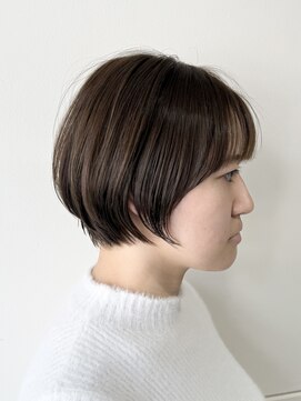エンクス 天王町店(enx) 着物ヘア/ダークアッシュ/ミディアムレイヤーカット/天王町NT25