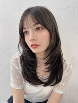 ファナ ブルーム(fha-na bloom) 韓国レイヤーカット 似合わせカット 大人ガーリー